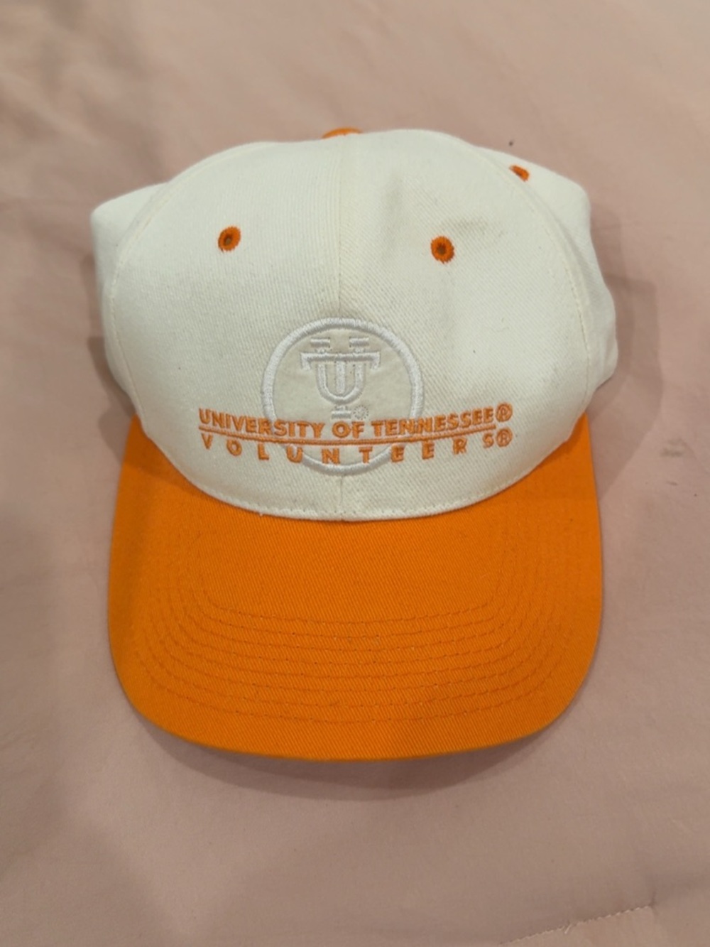 University of Tennessee Volunteers Two-Tone Cap - White & Orange